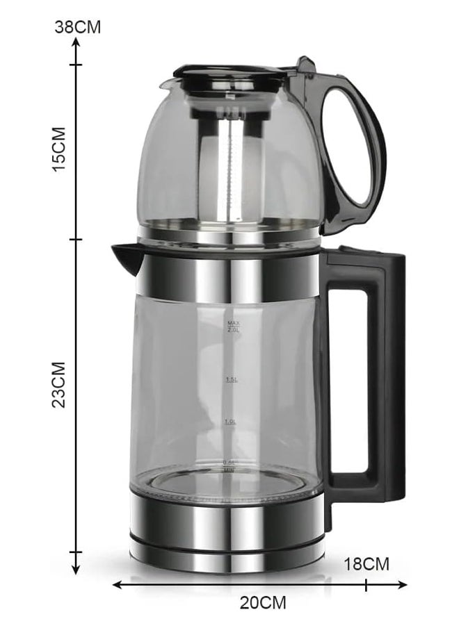 Electric Kettle with a Teapot with automatic shut-off feature