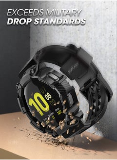 SupCase Case for Galaxy Watch 6/5/4 44mm Rugged Protective Case With Strap Band  - Image 5