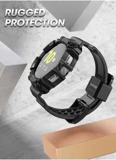 SupCase Case for Galaxy Watch 6/5/4 44mm Rugged Protective Case With Strap Band  - Image 2