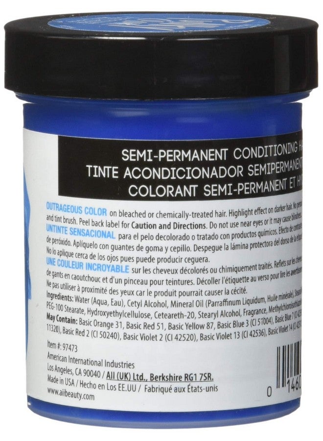 Punky Jerome Russell Punky Colour Semi Permanent Conditioning Hair Color Lagoon Blue) 100Ml - Image 2
