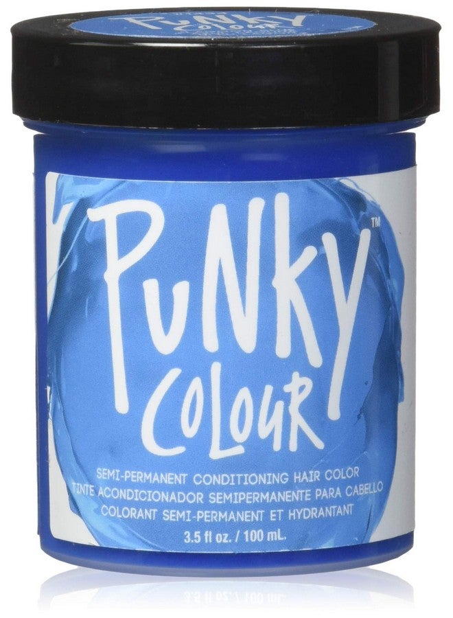 Punky Jerome Russell Punky Colour Semi Permanent Conditioning Hair Color Lagoon Blue) 100Ml - Image 1