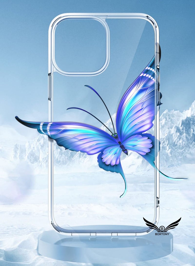 BORTONY iPhone 14 Pro Clear Case Cover, Non Yellowing Drop Protection Slim Thin Anti-Scratch Protective Case Cover for Apple iPhone 14 Pro 6.1 inch - Image 2