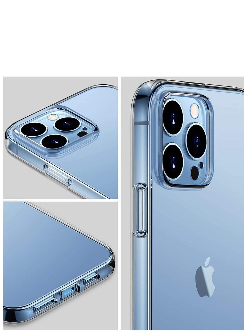 BORTONY iPhone 14 Pro Clear Case Cover, Non Yellowing Drop Protection Slim Thin Anti-Scratch Protective Case Cover for Apple iPhone 14 Pro 6.1 inch - Image 3