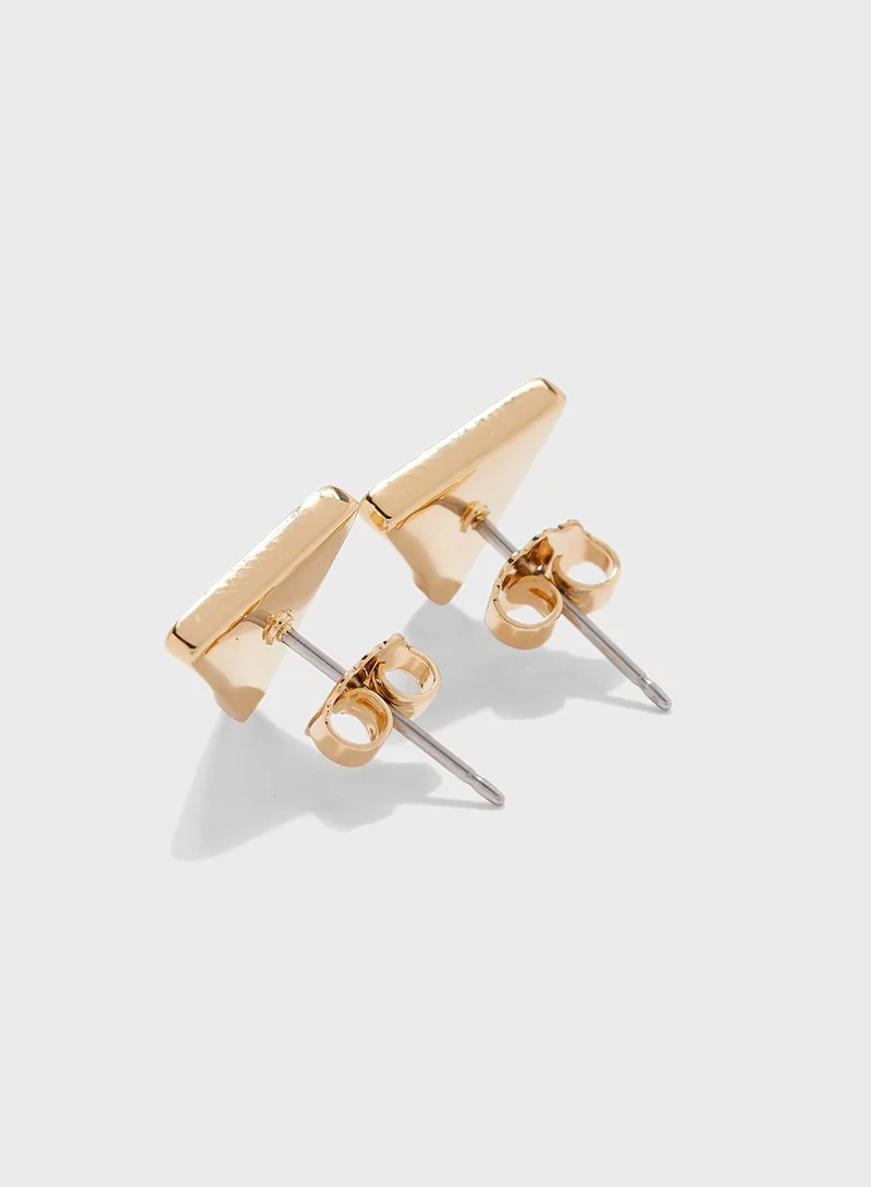 GUESS Iconic Angles Stud Earrings