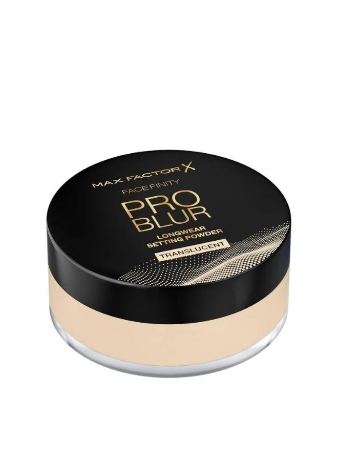Facefinity Pro Blur Longwear Setting Powder Translucent