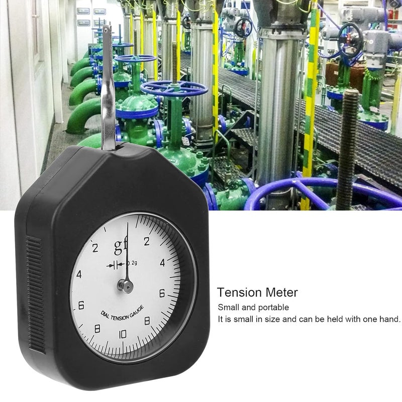 SEG - 10-1 Dial Tension Meter Gauge, Portable Force Gauge with Single Needle, 10g Measuring Range for Relay Contact Pressure, Electronic Switches, Valves, Mechanical Pressure, in - Image 3