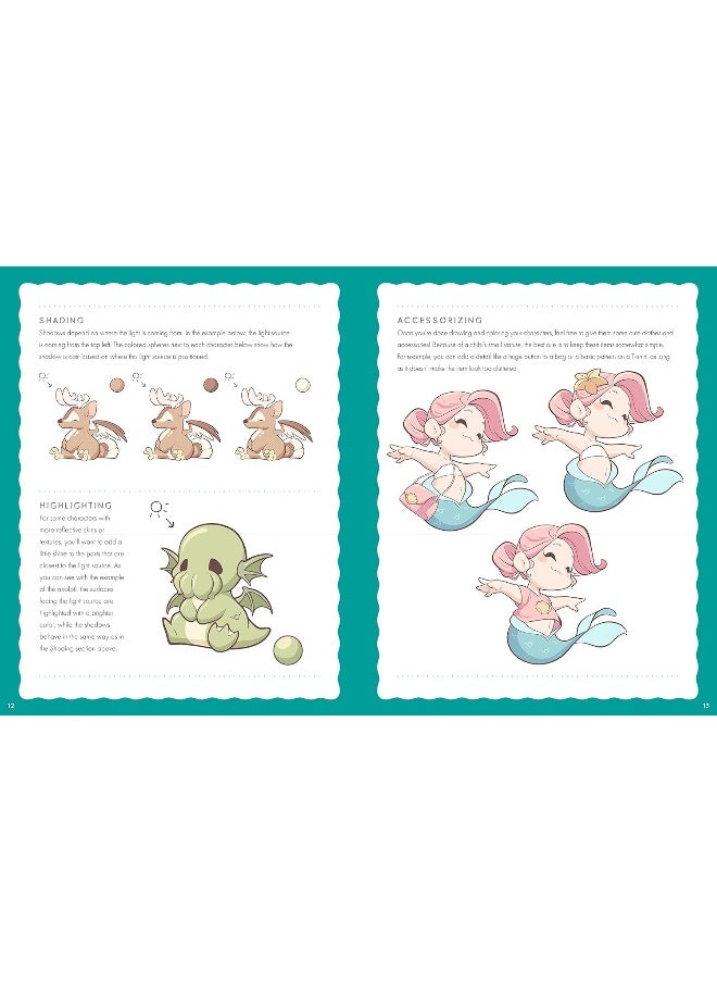 null - Cute Chibi Mythical Beasts & Magical Monsters: Learn How to Draw Over 60 Enchanting Creatures (Volume 5) - Image 1