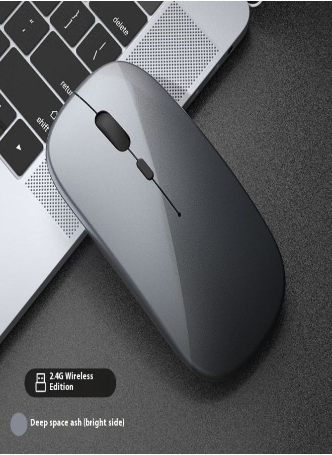 Premium Wireless Bluetooth Rechargeable Silent Mouse - Perfect for Laptops, Notebooks, Tablets & Business Use - Compatible with Dell, HP, Lenovo