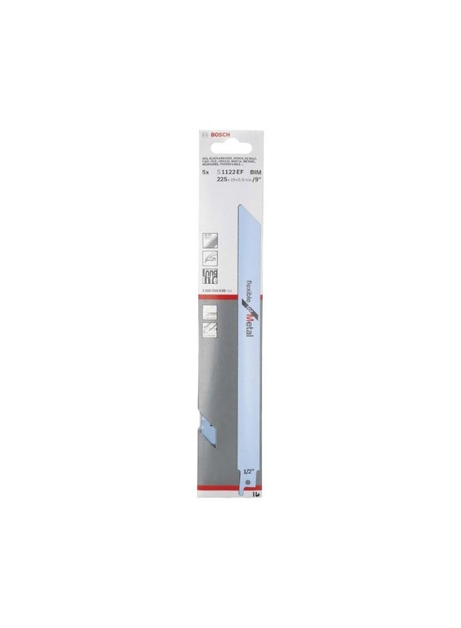 BOSCH شفرة منشار بوش S1122 EF (2608656020) 5 قطع/مجموعة - Image 2