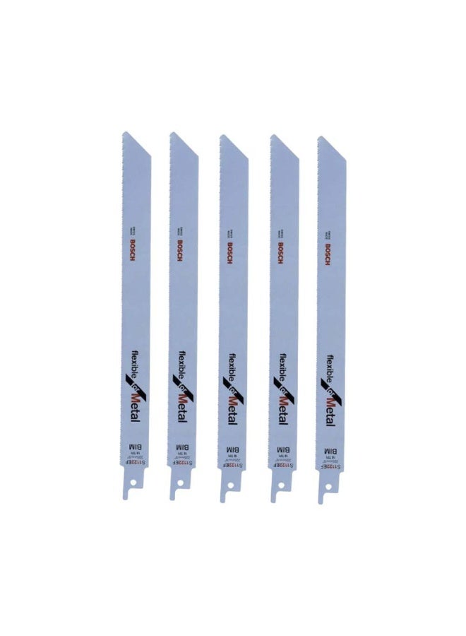 BOSCH شفرة منشار بوش S1122 EF (2608656020) 5 قطع/مجموعة - Image 1