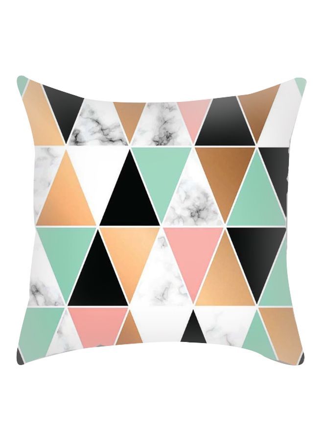 NIBEMINENT Geometric Printed Cushion Cover Multicolour 45x45cm