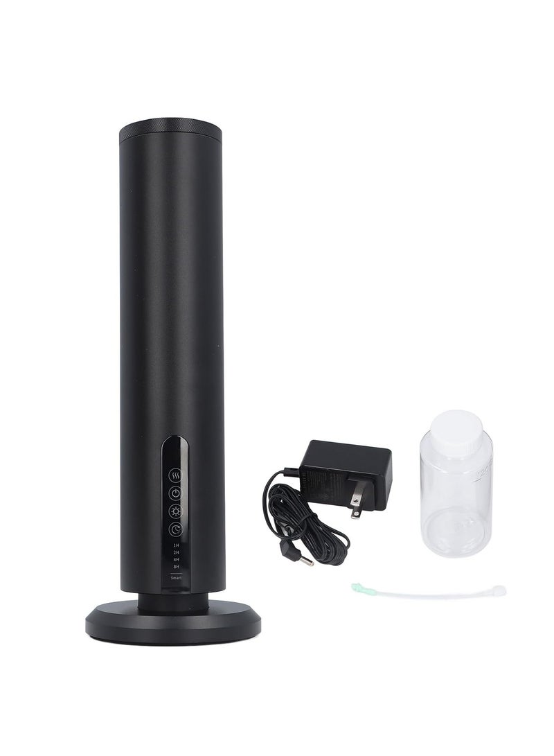 GNEXU Black Aroma Nebulizer Diffuser – Sleek Modern Metal Design - Image 1