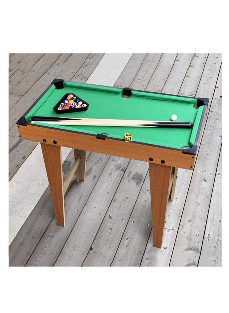 سبال طاولة بلياردو خشبية محمولة للأطفال، طاولة بلياردو عائلية صغيرة، لعبة رياضية للأولاد والبنات، طاولة سنوكر مناسبة للأطفال - Image 3