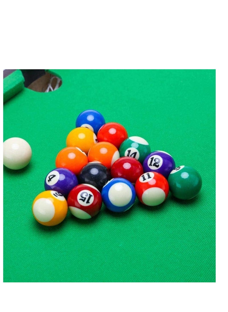 سبال طاولة بلياردو خشبية محمولة للأطفال، طاولة بلياردو عائلية صغيرة، لعبة رياضية للأولاد والبنات، طاولة سنوكر مناسبة للأطفال - Image 5