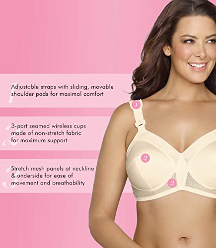 Exquisite Form FULLY Original Full-Coverage Bra, Wirefree #5100532 - Image 4