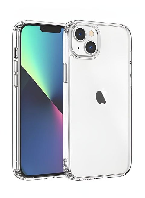 Anti-Scratch Protective Case Cover for iPhone 14 Clear