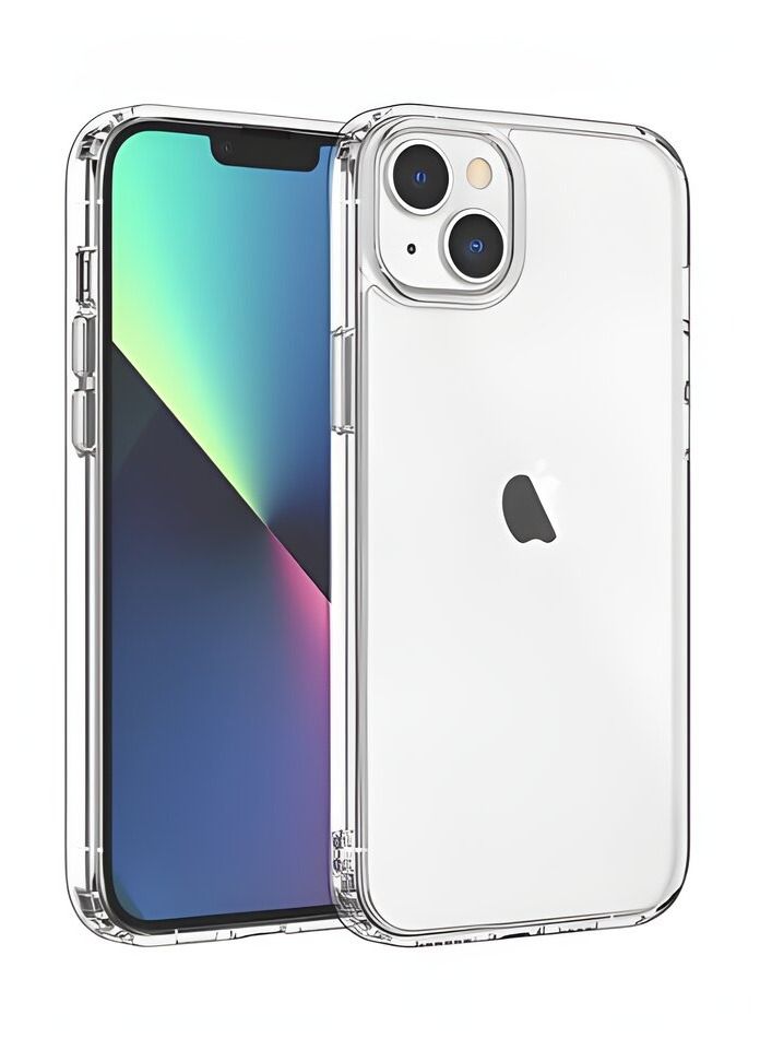 Anti-Scratch Protective Case Cover for iPhone 14 Clear - Image 1