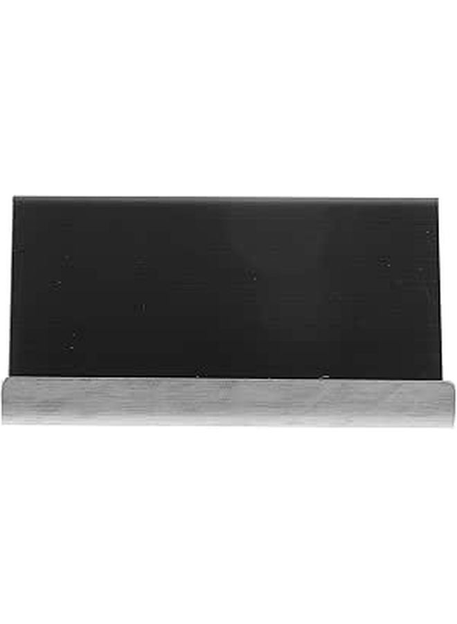 Gold Stainless Steel Business Card Holder and Phone Stand Nordic Style Desk Organizer - Image 1