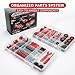 Ferthor Fun Racing Car STEM Toy Sets for Boys Ages 812 Metal Building KitSTEM Building Toys for Boys Age 812Roadster Red Vehicle Car Model for Kids 8 9 10 11 1216 Years Old265PCS - Image 3