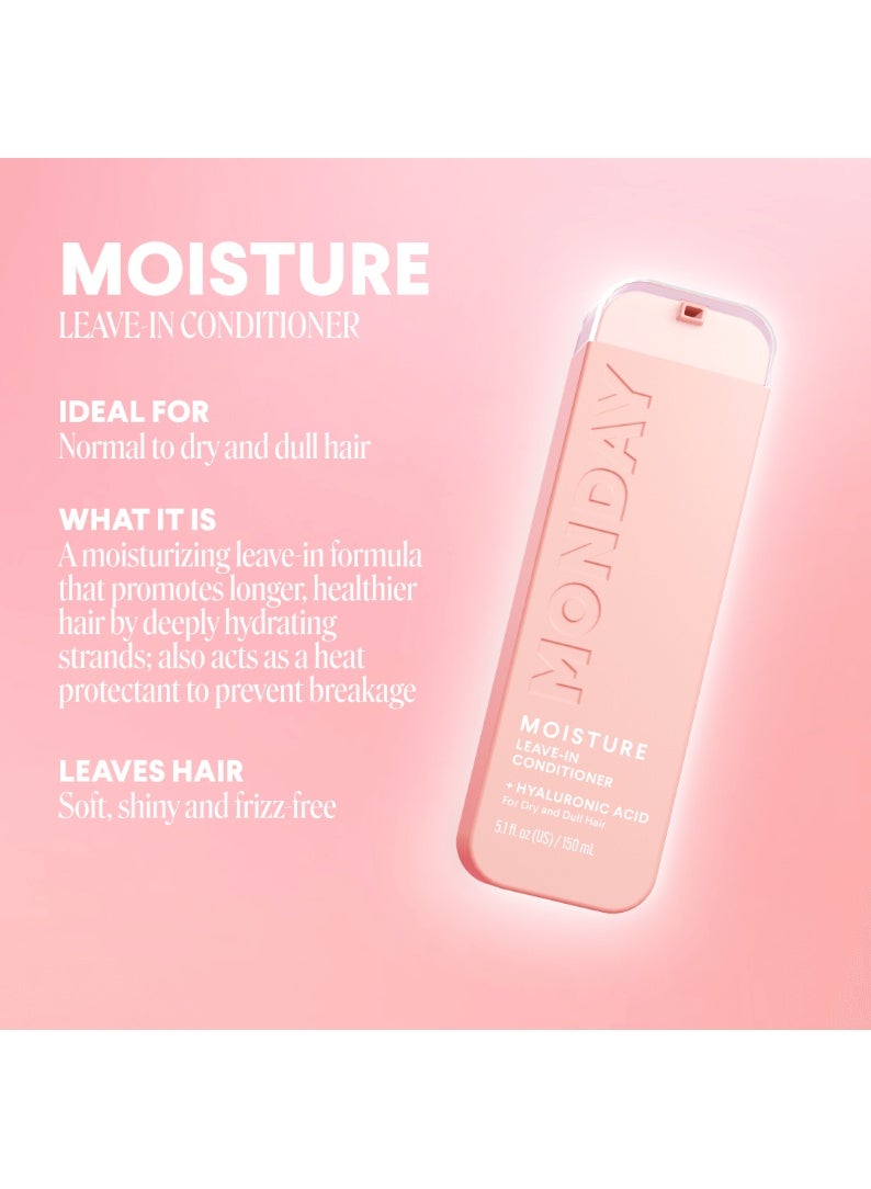 مونداي بلسم يُترك على الشعر من مونداي بالترطيب العميق وحمض الهيالورونيك – 150 مل - Image 2