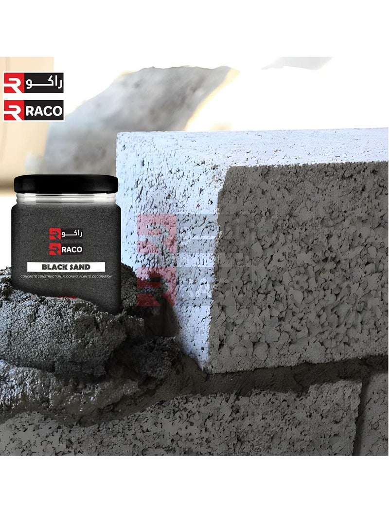 RACO Multi Purpose Natural Sand for Construction Flooring Aquarium Plants and DIY (10KG, BLACK) - Image 3