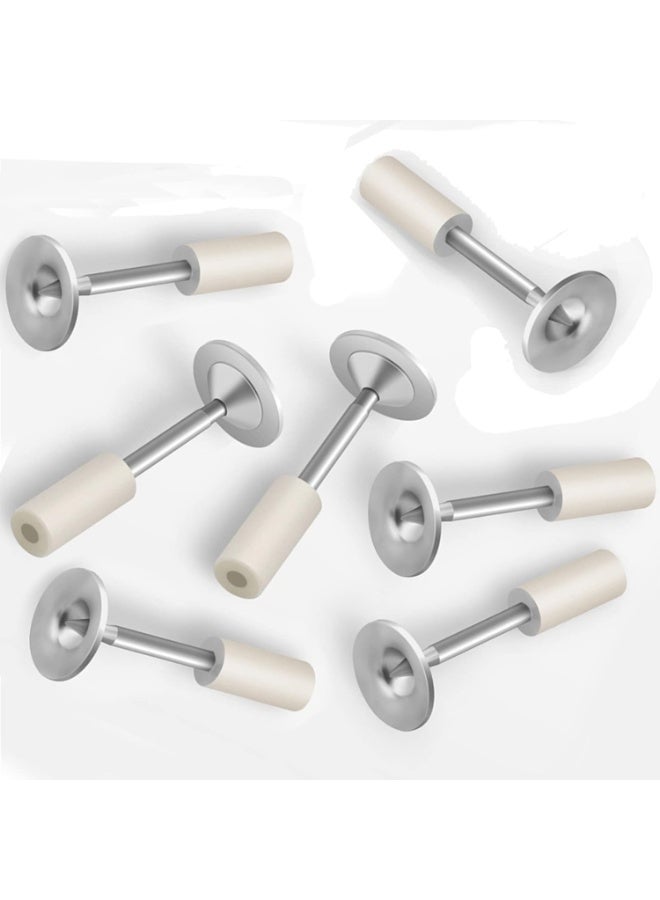 50 pcs Round Nails for Manual Steel Nail Gun, Nails for Wall Fastening Tool, Nail Gun Accessories for Concrete Ceiling Cable Ducts Fixed Slotting Device Repair Tool Home DIY - Image 1