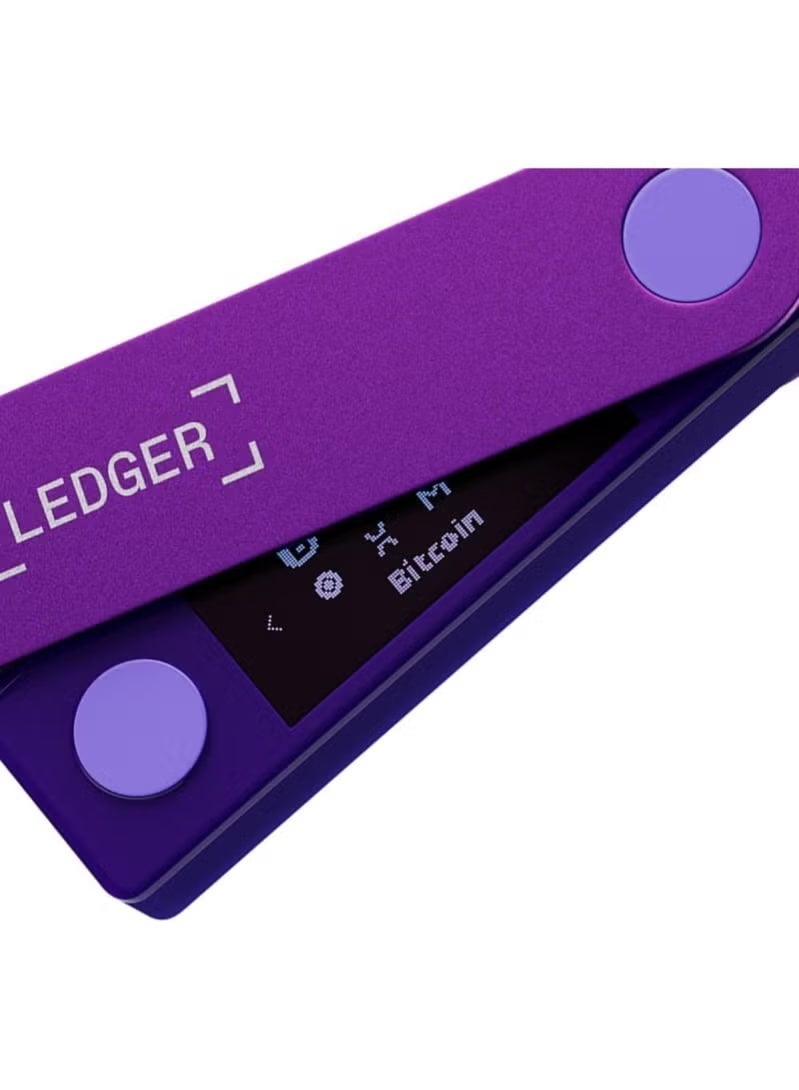 ليدجر محفظة Ledger Nano X للأجهزة | تخزين بارد آمن للعملات الرقمية ورموز NFT، شاشة كبيرة + اتصال لاسلكي عبر البلوتوث ومنفذ USB-C، تدعم أكثر من 5500 أصل وعملة، لأنظمة iOS وAndroid وMacOS وWindows - Image 4