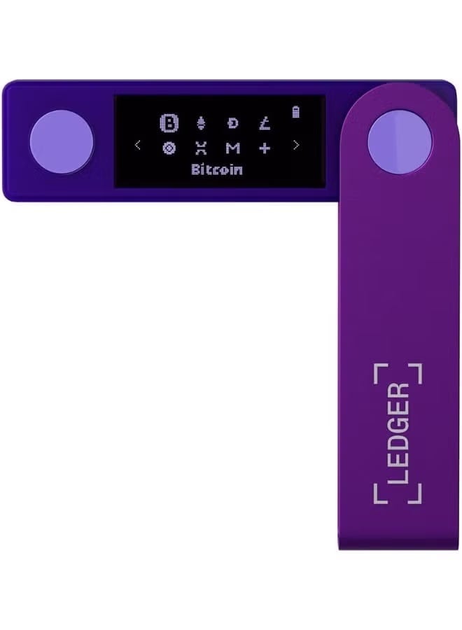 ليدجر محفظة Ledger Nano X للأجهزة | تخزين بارد آمن للعملات الرقمية ورموز NFT، شاشة كبيرة + اتصال لاسلكي عبر البلوتوث ومنفذ USB-C، تدعم أكثر من 5500 أصل وعملة، لأنظمة iOS وAndroid وMacOS وWindows - Image 2