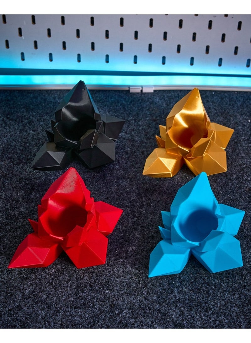 Crystal-Design Controller Stand – Compatible with PS5, Xbox & Gamesir – Durable Plastic Holder - Image 1