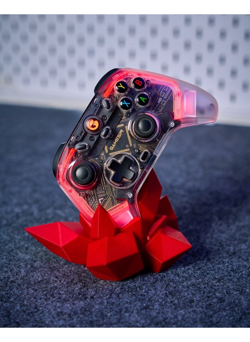 Crystal-Design Controller Stand – Compatible with PS5, Xbox & Gamesir – Durable Plastic Holder - Image 4