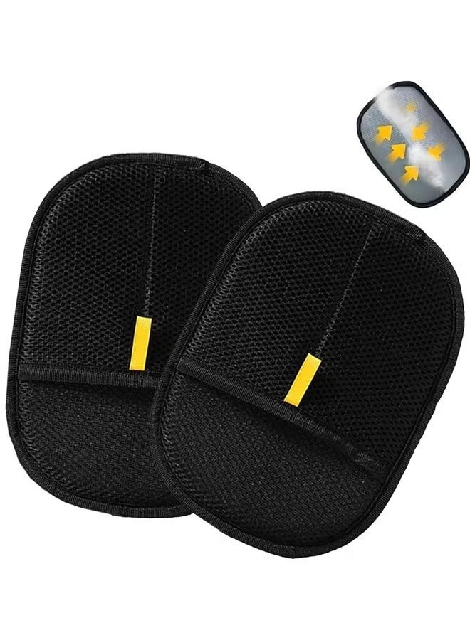 2pcs pet hair removal gloves, pet hair static removal gloves, pet hair removal gloves for dogs and cats, reusable cat and dog static hair removal gloves brush tool - Image 1