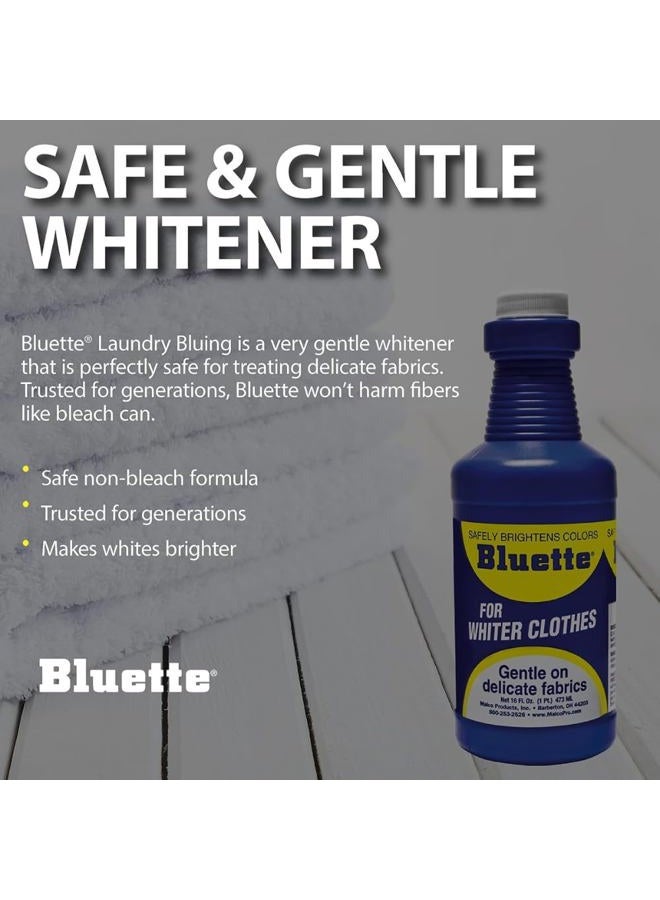 Bluette Bluing Laundry Whitener, 32 Fl Oz - Image 3