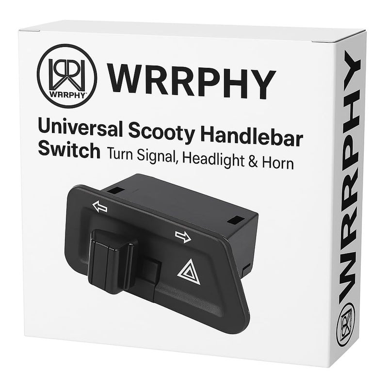 Universal Parking Hazard Switch With Indicator Switch Motorcycle Warning Light Switch (2)