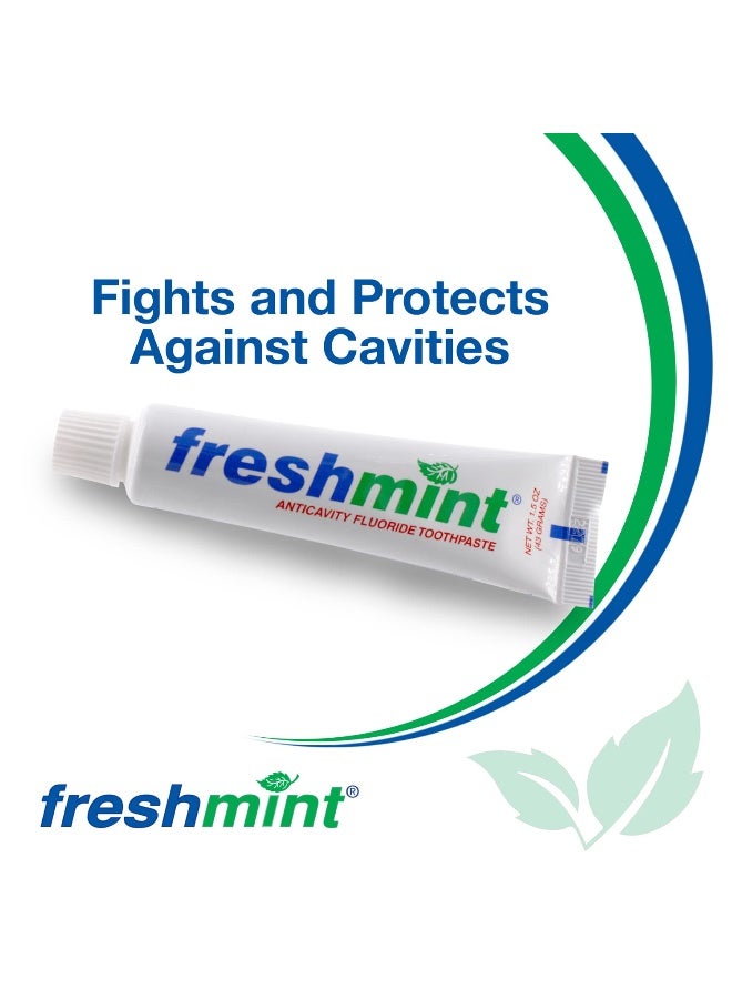Freshmint 144 أنبوب من معجون الأسنان فريشمنت 15 أونصة مضاد للتسوس معجون الأسنان لا يأتي مع صناديق فردية لتوفير إضافي - Image 3