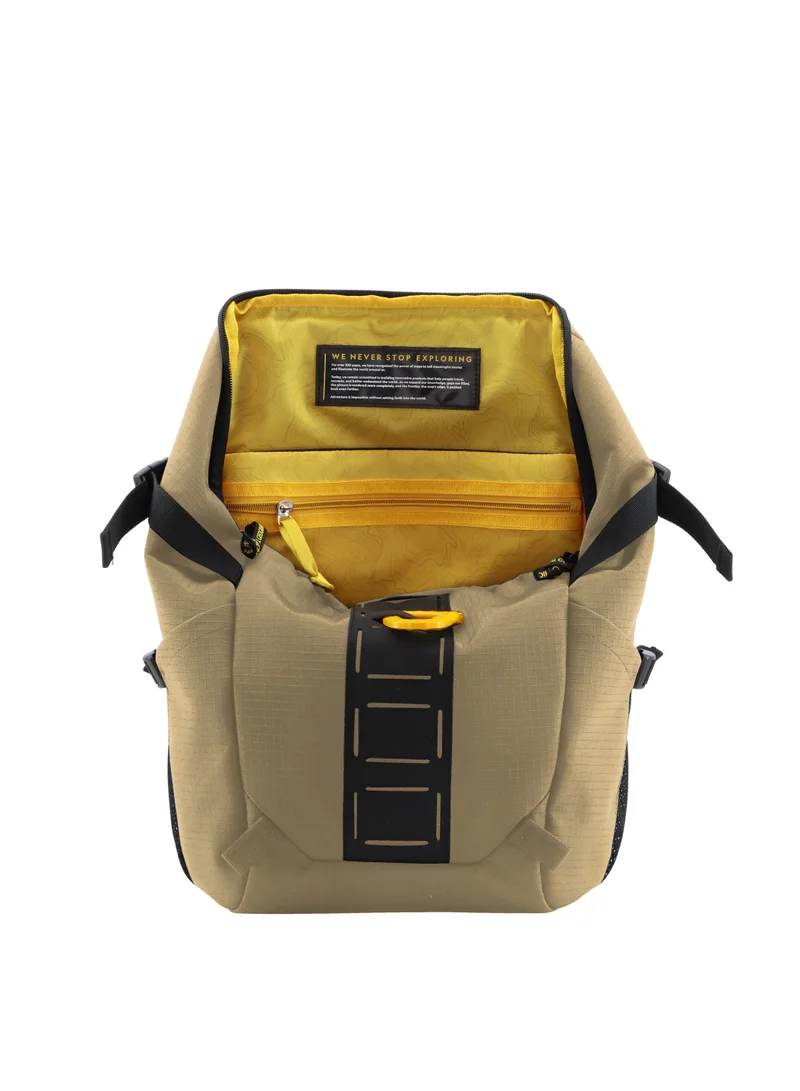 NATIONAL GEOGRAPHIC National Geographic Explorer III RPET Computer Backpack Beige For Men And Women, Durable Water Resistant Padded Laptop Tablet Bag For Casual Travel Outdoor School Office