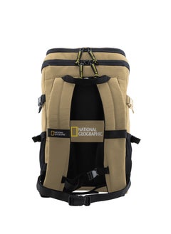 NATIONAL GEOGRAPHIC National Geographic Explorer III RPET Computer Backpack Beige For Men And Women, Durable Water Resistant Padded Laptop Tablet Bag For Casual Travel Outdoor School Office  - Image 3