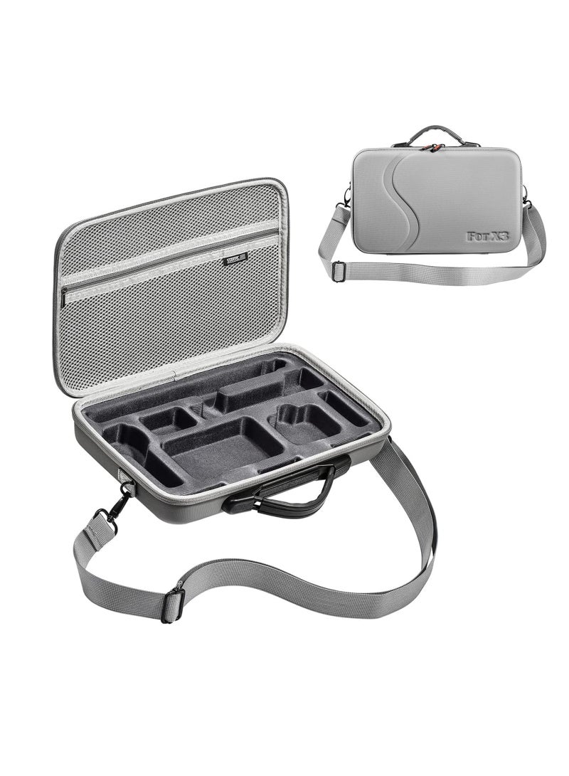 Carry Case for Insta360 X3 Accessories, Waterproof Carrying Case Protective Travel Case for Insta360 X3 One Camera Accessories  - Image 1