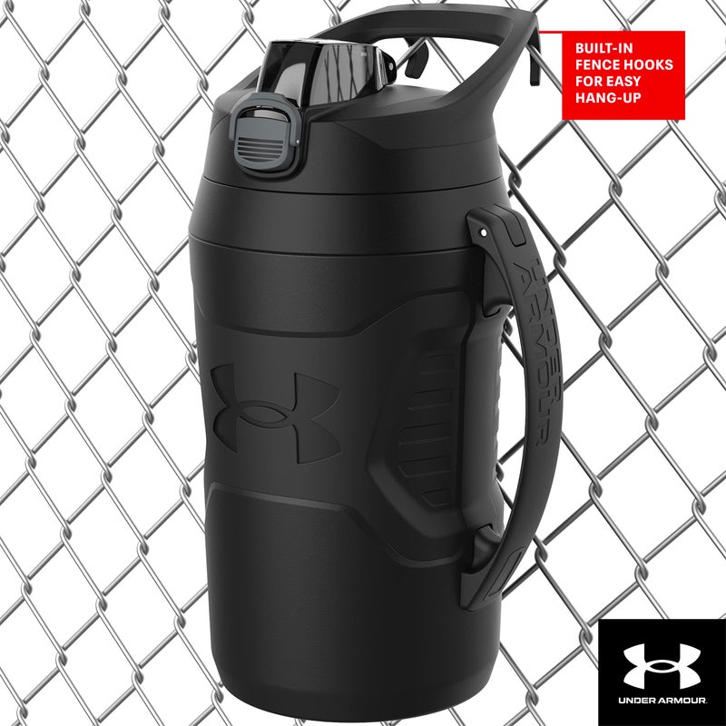 Under Armour Half Gallon Water Bottle Insulated, 64oz Insulated Water Bottle with Handle, Sports Water Jug, Fence Hook, Leak Resistant, for Baseball, Football & More - Image 3