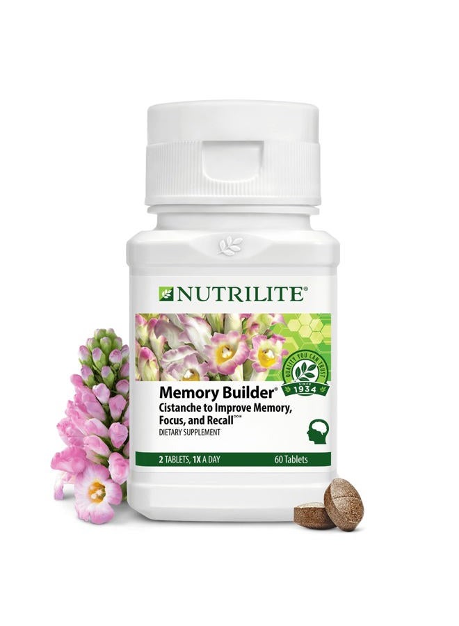 Nutrilite Memory Builder Dietary Supplement, 60 Tablets - Image 1