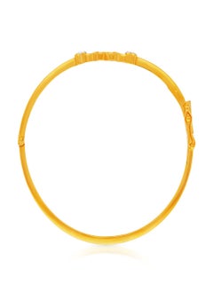 Malabar Gold and Diamonds 22 Carat 916 Purity Two Tone Gold Bangle BG3422086T27 For Women  - Image 3