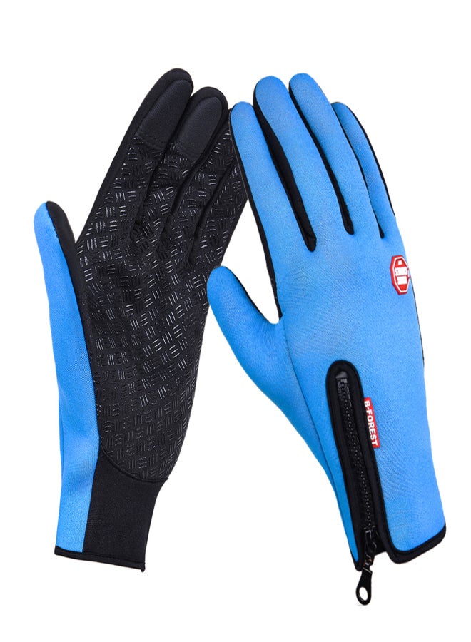 كينسيلور قفازات Kyncilor Glove خارجية شتوية دافئة غير قابلة للانزلاق تعمل باللمس لركوب الدراجات الرياضية - Image 1