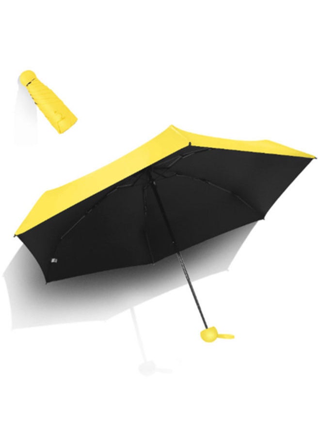 NIBEMINENT - Flamingo Vinyl Umbrella yellow - Image 1