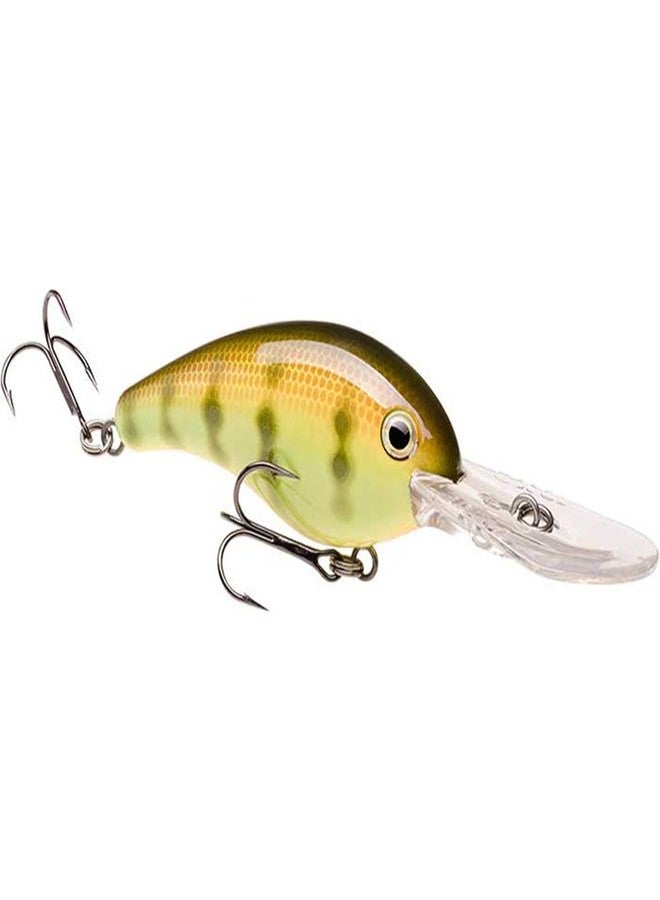 Strike King Pro-Model Series 10XD,Chartreuse Perch, 0.155