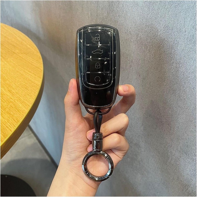 Fit for Black Key Case Cover for 8 Pro, 8 Plus, New 5 Plus, 7 Pro, 4, 5X, 8, Txl, Tx, Lx Remote Car Key(A) - Image 5