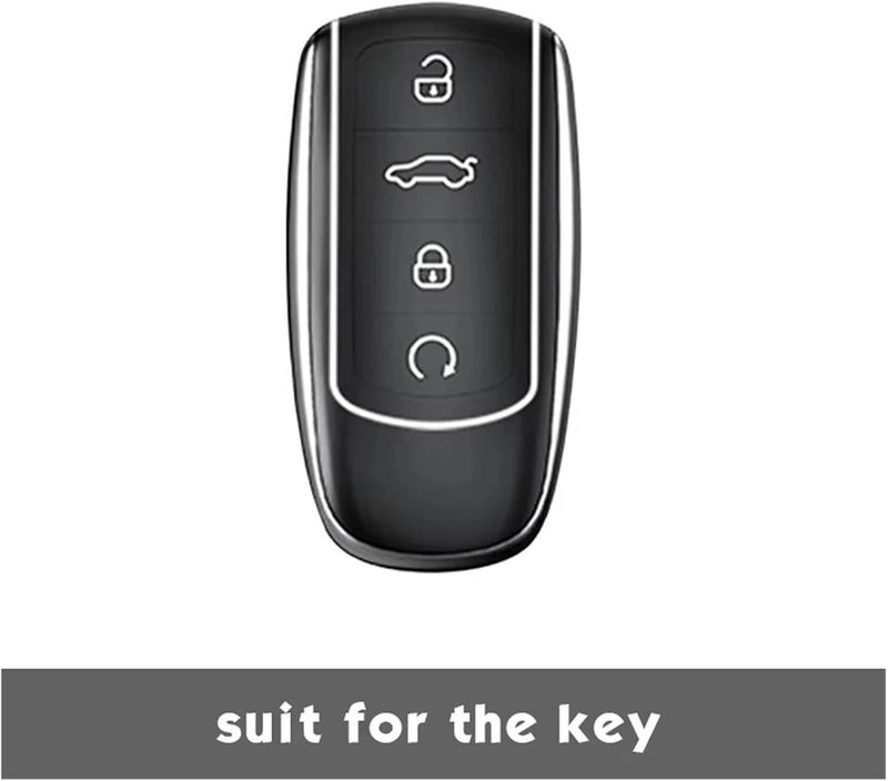 Fit for Black Key Case Cover for 8 Pro, 8 Plus, New 5 Plus, 7 Pro, 4, 5X, 8, Txl, Tx, Lx Remote Car Key(A) - Image 4