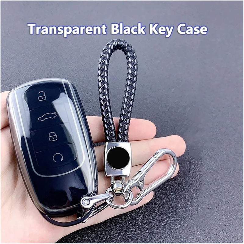 Fit for Black Key Case Cover for 8 Pro, 8 Plus, New 5 Plus, 7 Pro, 4, 5X, 8, Txl, Tx, Lx Remote Car Key(A) - Image 3