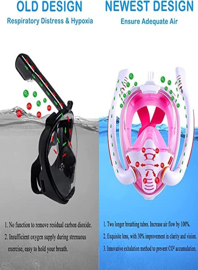 VBM طقم غوص VBM، قناع غطس، أنبوب مزدوج من السيليكون، قناع غوص جاف بالكامل، قناع سباحة للبالغين، نظارات غوص، جهاز تنفس تحت الماء، معدات غوص تحت الماء - Image 3