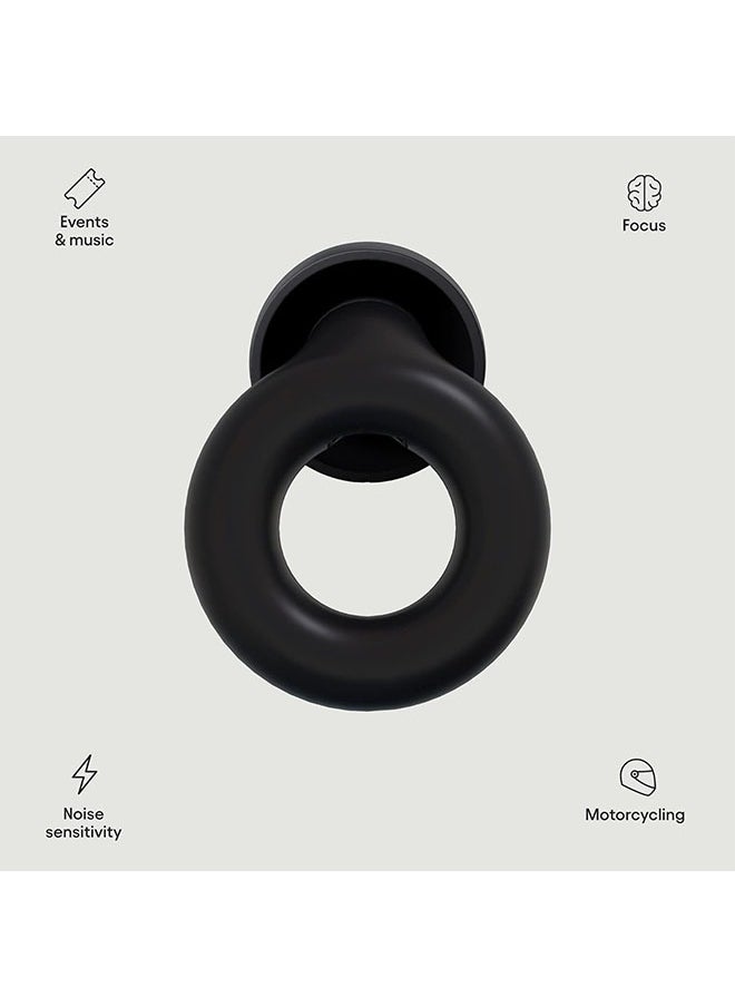 Ant - Noise Reduction Ear Plugs, Comfortable Reusable  Silicone Ear Plugs for Sleeping Snoring Swimming Studying Concerts, Noise Cancelling and Hearing Protection - Image 1