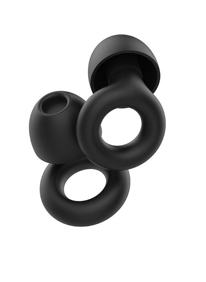 Ant - Noise Reduction Ear Plugs, Comfortable Reusable  Silicone Ear Plugs for Sleeping Snoring Swimming Studying Concerts, Noise Cancelling and Hearing Protection - Image 1