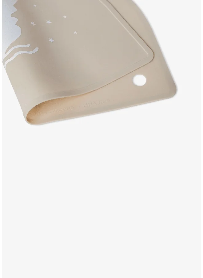 Citron Silicone Placemats Semi-Circle - Ballerina